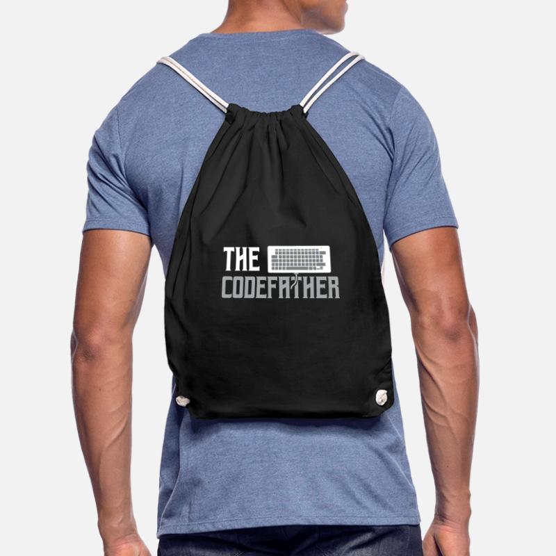 Software Programming Developer Drawstring Bag