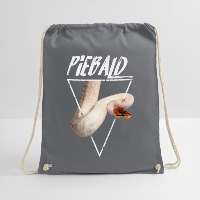 Piebald Ball Python Reptile Keeper Drawstring Bag