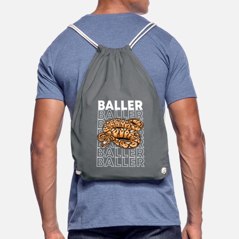 Ball Python 80's Style Baller Royal Python Snake Sac de sport léger