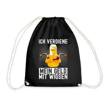 Soudage par soudeur - Sac de sport léger - noir - Devant