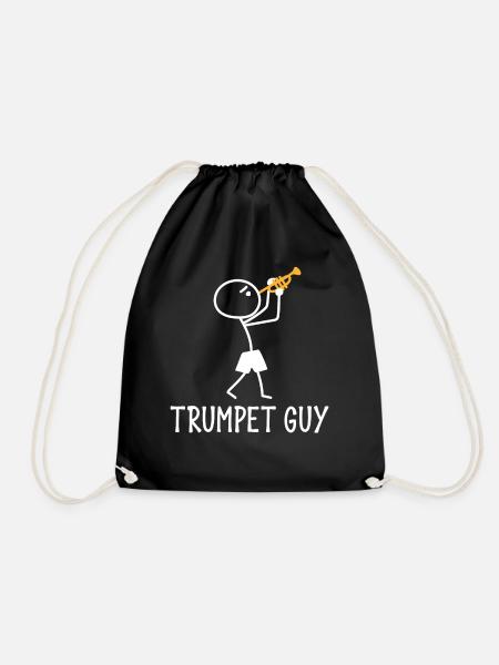 Trumpet Player - Turnbeutel - Schwarz