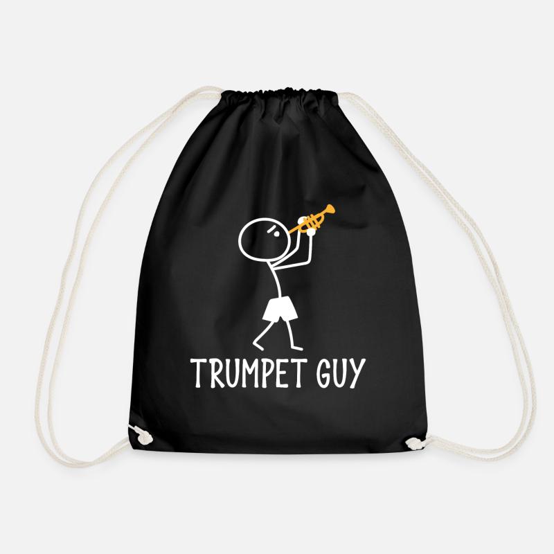 Trumpet Player - Turnbeutel - Schwarz
