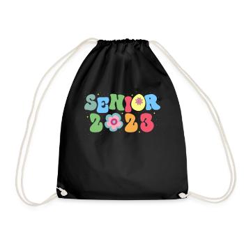 Senior 2023 Fleurs Sauvages Fleur Fleuriste - Sac de sport léger - noir - Devant