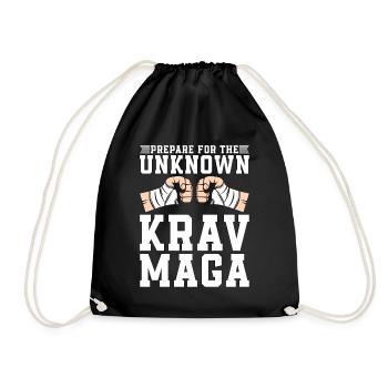 Krav Maga se prépare pour le combattant MMA de combat rapproché - Sac de sport léger - noir - Devant