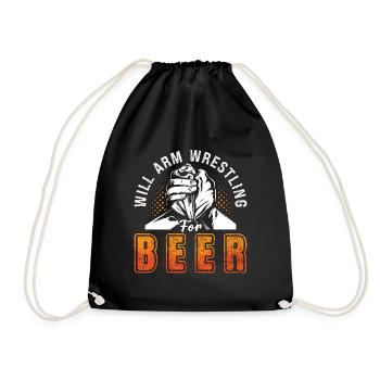 Arm Wrestling va armer wrestling pour cool wrestler - Sac de sport léger - noir - Devant