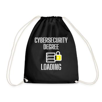 Cybersecurity - IT Security Computer Scientists - Drawstring Bag - black - Front