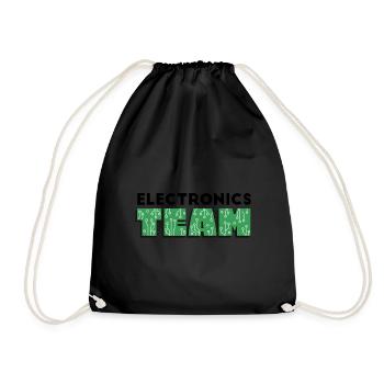 Programmeur - électronique TEAM - Sac de sport léger - noir - Devant