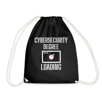 Cybersécurité - Informaticiens en sécurité des TI - Sac de sport léger - noir - Devant