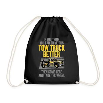 If you think that you - Drawstring Bag - black - Front