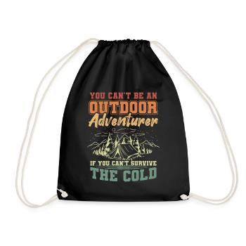 Refroidissement Survive Cold Adventurers - Sac de sport léger - noir - Devant