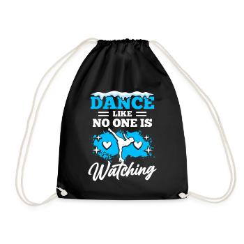 Patineurs Patinage sur glace Sports - Sac de sport léger - noir - Devant