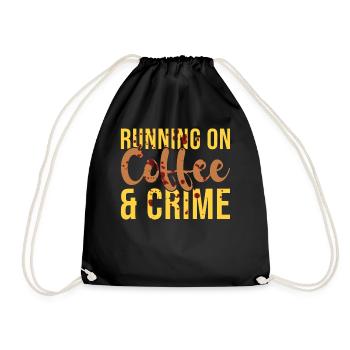 Criminologue Criminologie Café et criminalité - Sac de sport léger - noir - Devant
