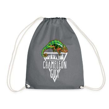 Ce caméléon Guy Panther Caméléon - Sac de sport léger - gris - Devant