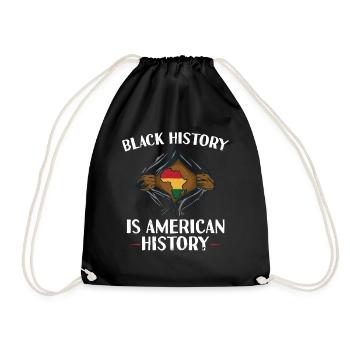 L’histoire des Noirs est l’histoire américaine - Sac de sport léger - noir - Devant