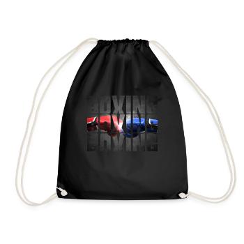 Boxe - Sac de sport léger - noir - Devant