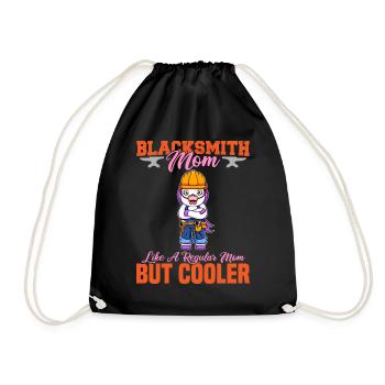 La mère forgeron aime une maman régulière mais plus cool - Sac de sport léger - noir - Devant