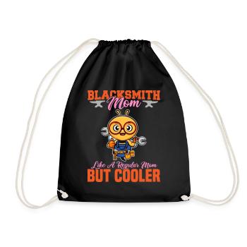 La mère forgeron aime une maman régulière mais plus cool - Sac de sport léger - noir - Devant