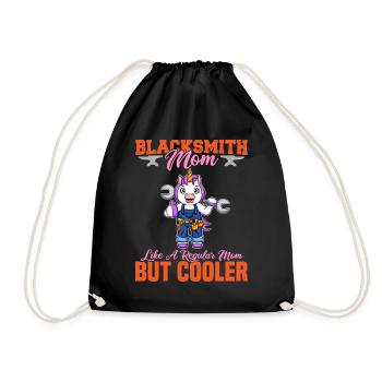 La mère forgeron aime une maman régulière mais plus cool - Sac de sport léger - noir - Devant