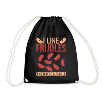 Frijoles - Sac de sport léger - noir - Devant