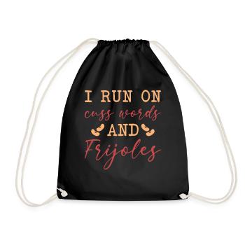 Frijoles - Sac de sport léger - noir - Devant