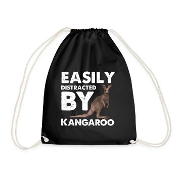 Distrait par Kangaroo Outback Australia Bag - Sac de sport léger - noir - Devant