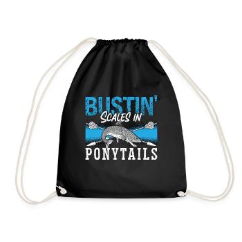 Bowfishing Bustin' Scales In Fisherman Bowfisher - Sac de sport léger - noir - Devant
