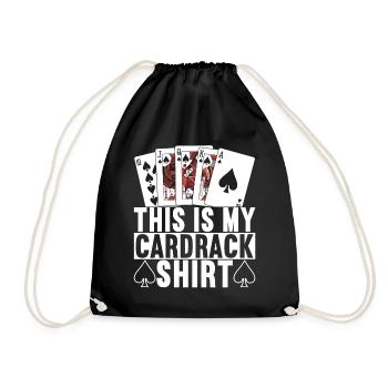 Poker Poker Player Casino - Sac de sport léger - noir - Devant