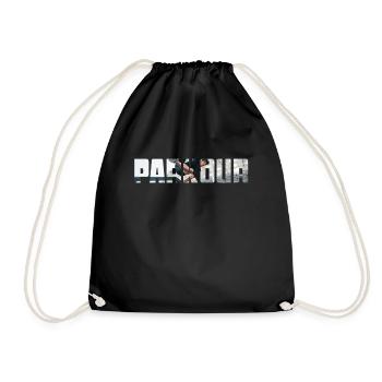 le parkour - Sac de sport léger - noir - Devant