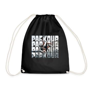 le parkour - Sac de sport léger - noir - Devant