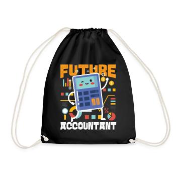 Comptable Comptable Comptable - Sac de sport léger - noir - Devant