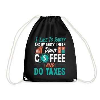 Comptable Comptable Comptable - Sac de sport léger - noir - Devant