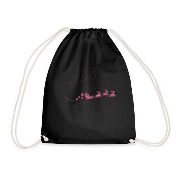 Christmas Time Wintertime Christmas Outfit Advent - Drawstring Bag - black - Front