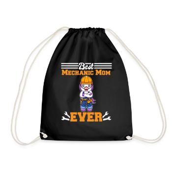 Best Mechanic Mom Ever Technician Mothers Day Gift - Turnbeutel - Schwarz - Vorne