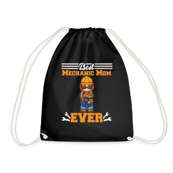 Best Mechanic Mom Ever Technician Mothers Day Gift - Turnbeutel - Schwarz - Vorne