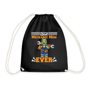 Best Mechanic Mom Ever Technician Mothers Day Gift - Turnbeutel - Schwarz - Vorne