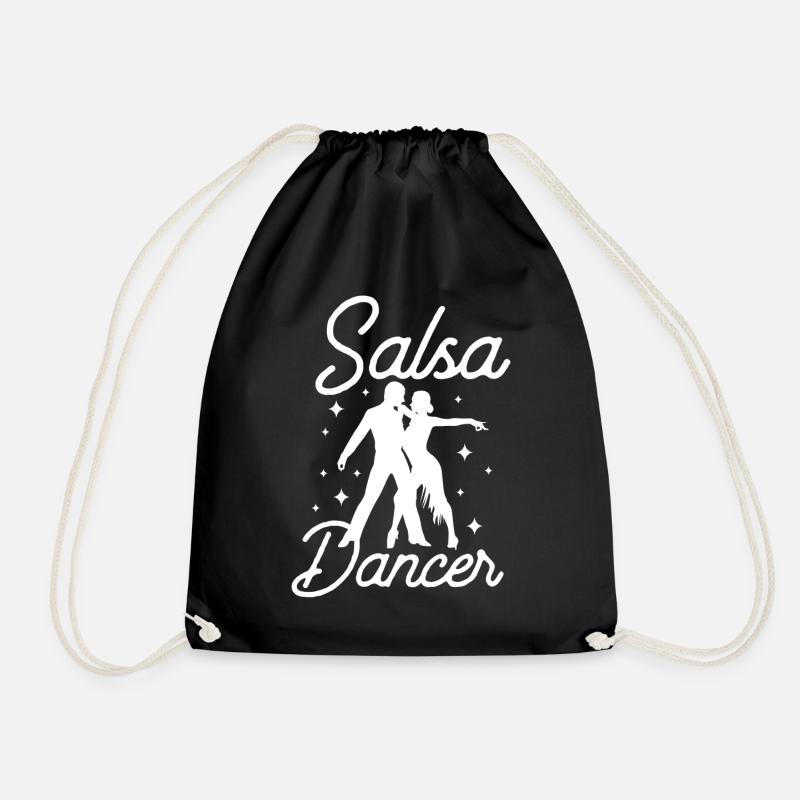 Salsa Tänzer Tanzen Tanz Hobby - Turnbeutel - Schwarz