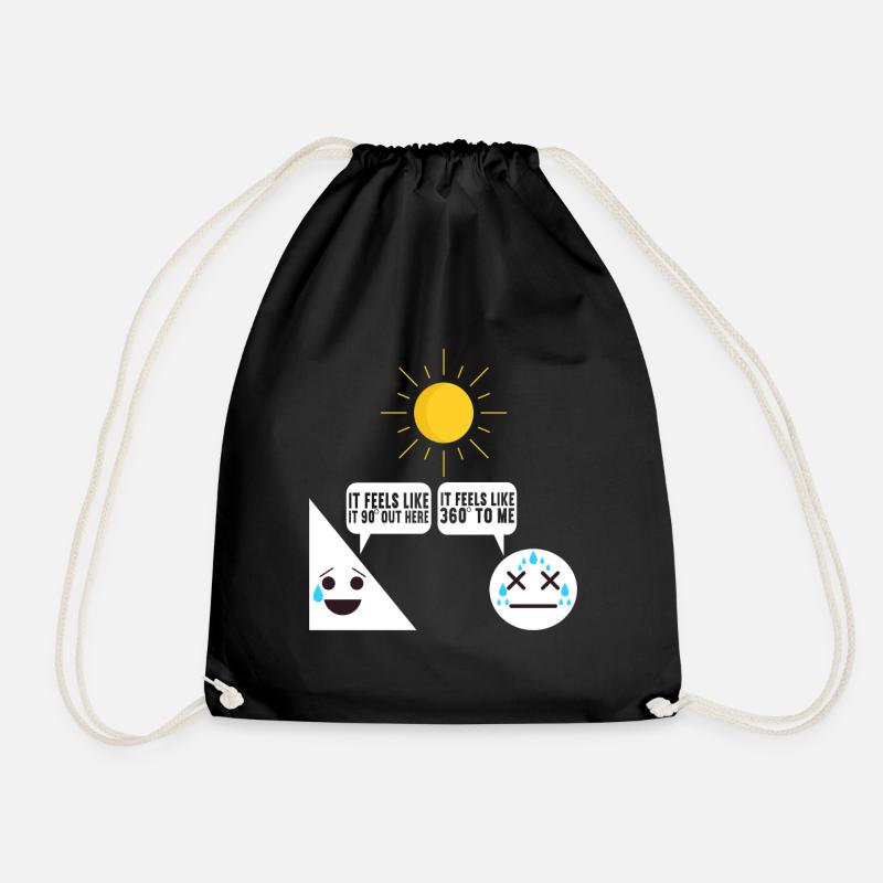 Professeur de mathématiques - Sac de sport léger - noir