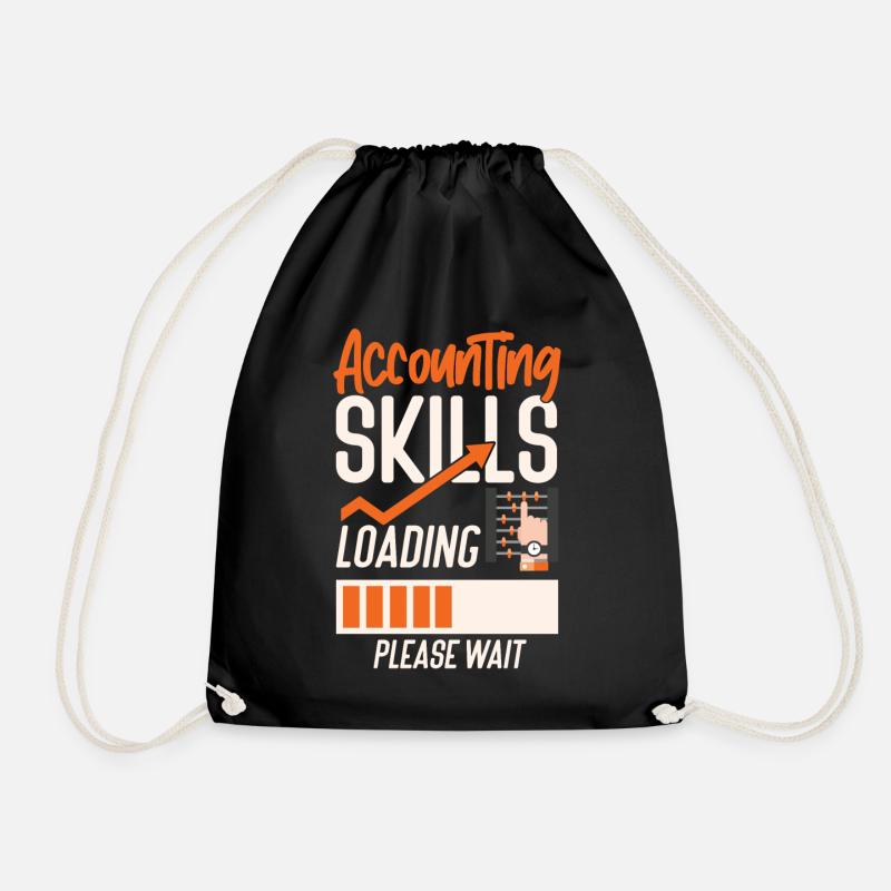 Accountant Bookkeeper Accounting - Turnbeutel - Schwarz