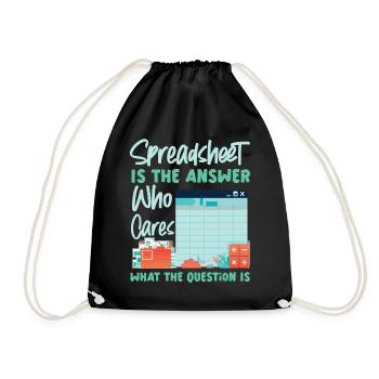 Comptable Comptable Comptable - Sac de sport léger - noir - Devant
