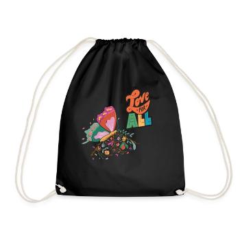 Butterfly Motivation Cute Butterflies - Turnbeutel - Schwarz - Vorne