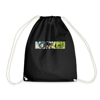 Singe - Sac de sport léger - noir - Devant