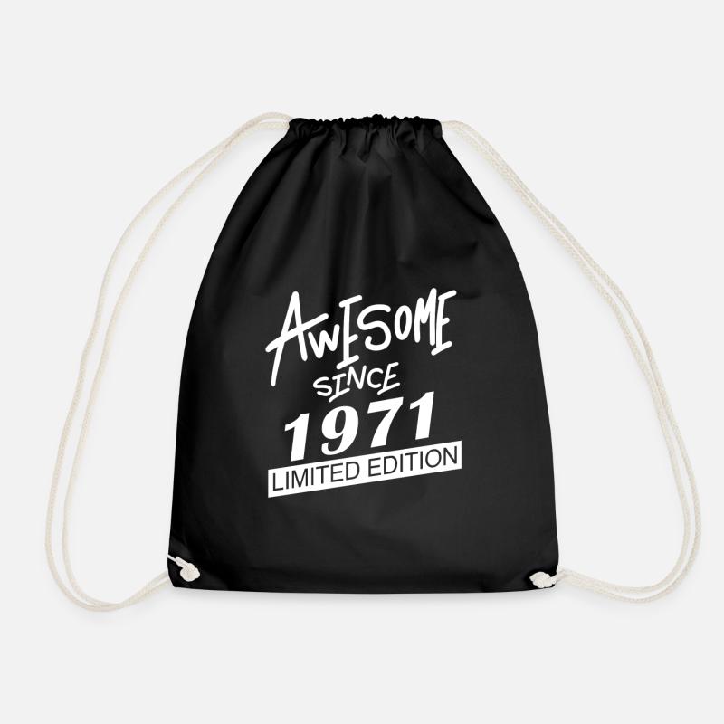 1971 - Sac de sport léger - noir
