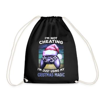 Jeu de Noël Gamer Gamer Cadeau - Sac de sport léger - noir - Devant