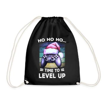 Cadeau de jeu de Noël Controller Gamblers - Sac de sport léger - noir - Devant