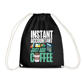 Comptable Comptable Comptable - Sac de sport léger - noir - Devant