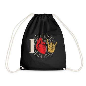 Rock and Roll Death Metal, Heavy Rock, Hard Metal - Sac de sport léger - noir - Devant