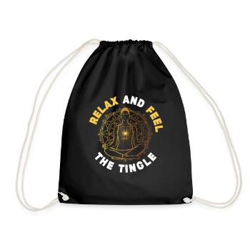 Thérapeute mental Meridian Response - Sac de sport léger - noir - Devant
