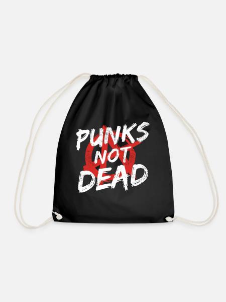 Punk Rock Pogo Anarchie Punks Punk Rocker Punk - Turnbeutel - Schwarz