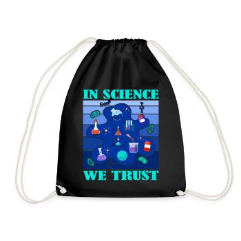 Études du laboratoire de recherche scientifique - Sac de sport léger - noir - Devant