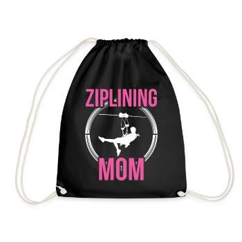 Tyrolienne Mama Sport Tyrolienne Tyrolienne Dictons - Sac de sport léger - noir - Devant